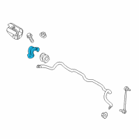 OEM 2012 Kia Rio Bracket-STABILIZER Bar Diagram - 548151W000