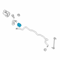 OEM 2015 Hyundai Genesis Coupe Bush-Stabilizer Bar Diagram - 54813-1W000