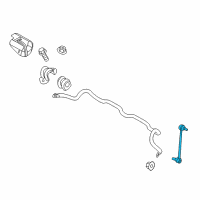 OEM Hyundai Accent Link-Stabilizer Diagram - 54830-2V000