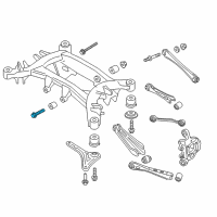 OEM BMW 330i GT xDrive Hex Bolt With Washer Diagram - 33-17-6-760-343