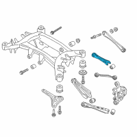 OEM 2014 BMW X3 Rear Wishbone Diagram - 33-32-6-786-981