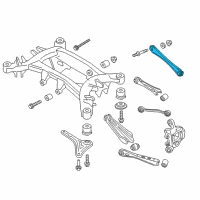 OEM BMW X3 Front Left Steering Control Arm Diagram - 33-32-6-788-549