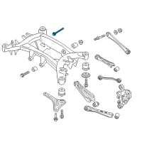 OEM 2015 BMW X4 Hexagon Collar Screw Diagram - 07-12-9-907-282