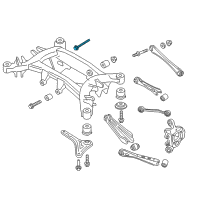 OEM BMW Hexagon Collar Screw Diagram - 07-12-9-907-282