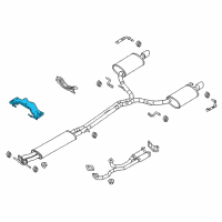 OEM 2017 Ford Taurus Front Hanger Diagram - DG1Z-5410692-A