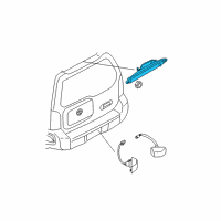 OEM 2008 Nissan Xterra Lamp Assembly-Stop Diagram - 26590-EA51C