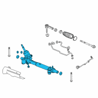 OEM 2011 Buick LaCrosse Gear Asm, Steering <See Guide/Contact Bfo> Diagram - 19330574