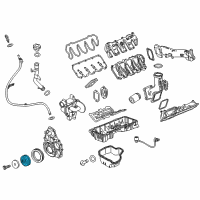 OEM 2012 Chevrolet Express 3500 Vibration Damper Diagram - 12702612