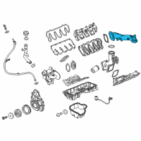 OEM 2016 Chevrolet Silverado 3500 HD Tube Diagram - 12642321