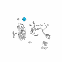 OEM Honda Fit Security Unit Diagram - 39880-S5A-A01