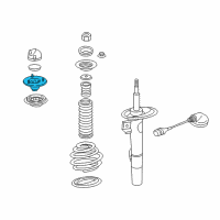 OEM 2002 BMW 745Li Guide Support Diagram - 31-33-6-779-612