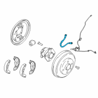 OEM 2017 Toyota Yaris iA Brake Hose Diagram - 90118-WB079