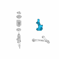 OEM 2004 Ford Freestar Knuckle Diagram - 3F2Z-3K185-AA