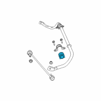 OEM Dodge Journey BUSHING-STABILIZER Bar Diagram - 4721918AF