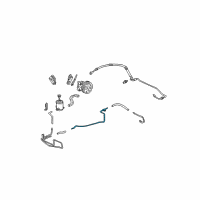 OEM 2005 Honda Accord Pipe B, Return (10MM) Diagram - 53779-SDB-A00