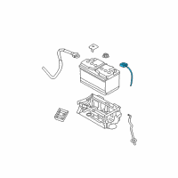 OEM 2010 Dodge Challenger Battery Negative Wiring Diagram - 4607550AA