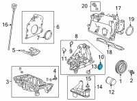 OEM 2019 Acura RLX Oil Seal (41X56X7) Diagram - 91212-R9P-A01