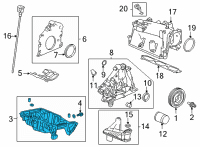 OEM 2021 Acura TLX PAN ASSY., OIL Diagram - 11200-6S9-A00