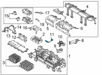 OEM 2022 Hyundai Sonata Wiring Harness-Volt & Temp Sen Diagram - 375T2-L5000