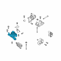 OEM 2011 Lincoln MKT Front Mount Diagram - 8G1Z-6038-A