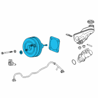 OEM 2019 Buick LaCrosse Booster Diagram - 84650998