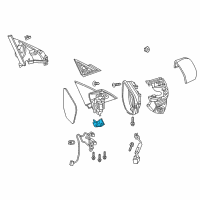 OEM 2021 Honda Insight Cover LH-L, *NH70* Diagram - 76252-TBA-A02ZA