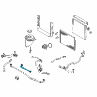 OEM 2019 BMW X6 Line, Expansion Tank Diagram - 17-12-7-634-257