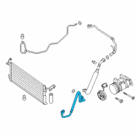 OEM 2020 Nissan Titan Hose-Flexible, High Diagram - 92490-9FU0A