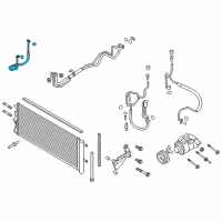 OEM 2017 Lincoln MKZ Liquid Hose Diagram - HP5Z-19835-B