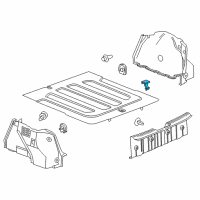 OEM 2016 Chevrolet Sonic Handle Diagram - 95227519