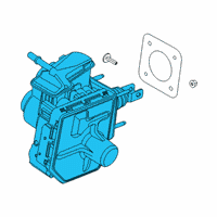 OEM Lincoln Aviator Booster Assembly Diagram - L1MZ-2005-K