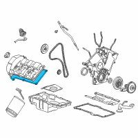 OEM 2005 Ford Taurus Valve Cover Gasket Diagram - 3F1Z-6584-AA