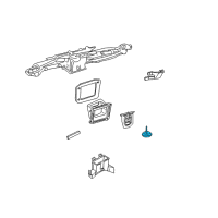 OEM Oldsmobile Bravada Actuator, Air Inlet Valve Diagram - 52477090