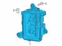 OEM GMC Yukon Fog Lamp Diagram - 84513246