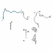 OEM 2017 Nissan Maxima Pipe Front Cooler High Diagram - 92440-9HP1B