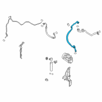 OEM 2021 Nissan Maxima Hose-Flexible, Low Diagram - 92480-9DL0A