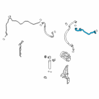 OEM 2018 Nissan Maxima Pipe-Front Cooler, Low Diagram - 92450-9HP5A