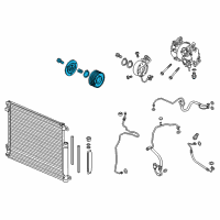 OEM 2019 Honda Civic Clutch Set Diagram - 38900-5AA-A02