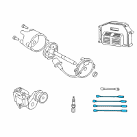 OEM 1994 Jeep Cherokee Wiring-Ignition Diagram - 56041850AA