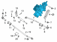 OEM Ford Gear Assembly Diagram - GU2Z-3504-A