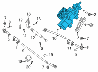 OEM 2013 Ford E-350 Super Duty Gear Assembly Diagram - GU2Z-3504-A