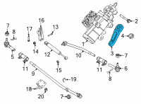 OEM 2004 Ford E-350 Super Duty Pitman Arm Diagram - 8C2Z-3590-A