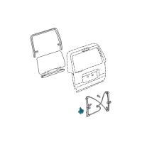 OEM 2006 Toyota 4Runner Motor Diagram - 85720-35150