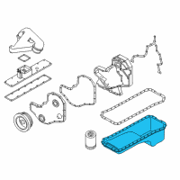 OEM Dodge Ram 2500 Pan-Engine Oil Diagram - 4762073