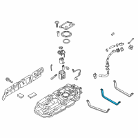 OEM 2018 Kia Sedona Band Assembly-Fuel Tank Diagram - 31211A9000