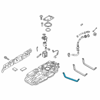 OEM 2020 Kia Sedona Band Assembly-Fuel Tank Diagram - 31210A9000