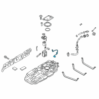 OEM 2015 Kia Sedona Fuel Pump Sender Assembly Diagram - 94460A9000