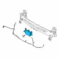 OEM 2017 Hyundai Santa Fe Unit Assembly-Smart Cruise Control Diagram - 96400-B8000