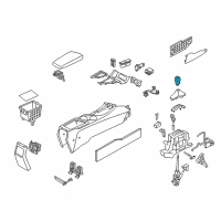 OEM Kia Optima Knob Assembly-Gear Shift Diagram - 467202T100VA