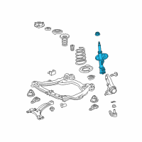 OEM Toyota Venza Strut Diagram - 48510-A9780